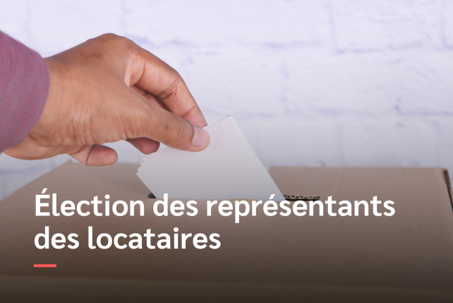 Élection des représentants des locataires