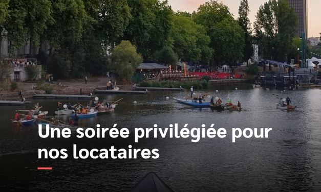 Une soirée privilégiée pour nos locataires